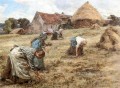 Les Glaneuses 1898 escenas rurales campesino León Augustin Lhermitte